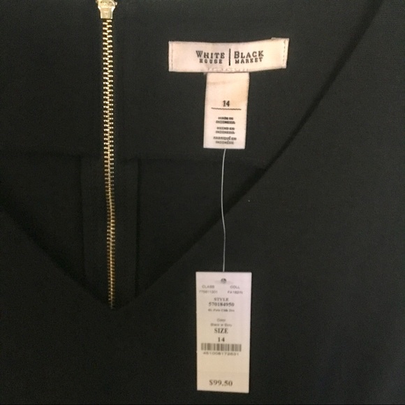 NWT black and white dress - Picture 3 of 3